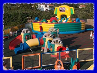 Childrens Amusement Park Volos Greece Merryland Entertainment Park Volos